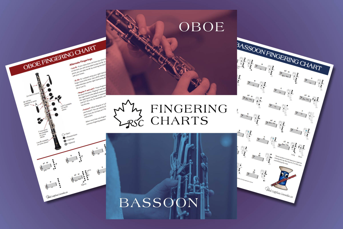 Oboe & Bassoon Fingering Charts
