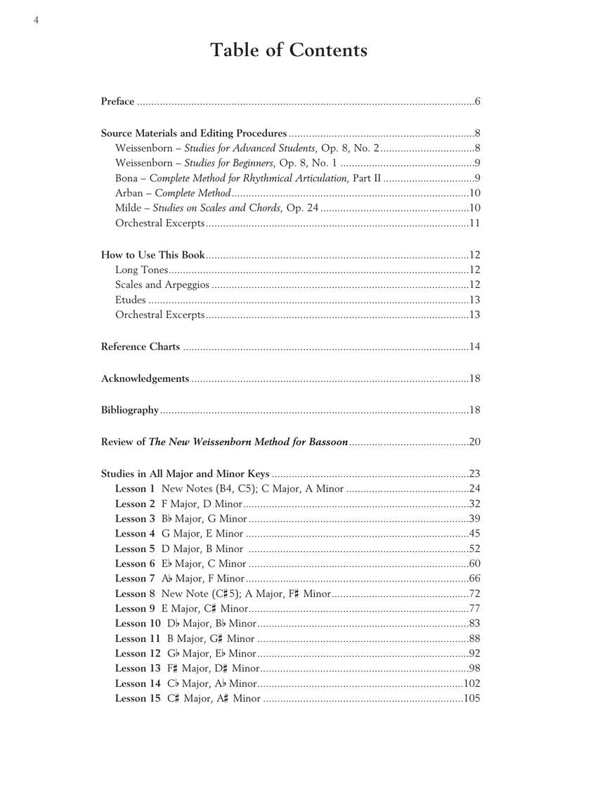 Weissenborn Method for Bassoon Book 2