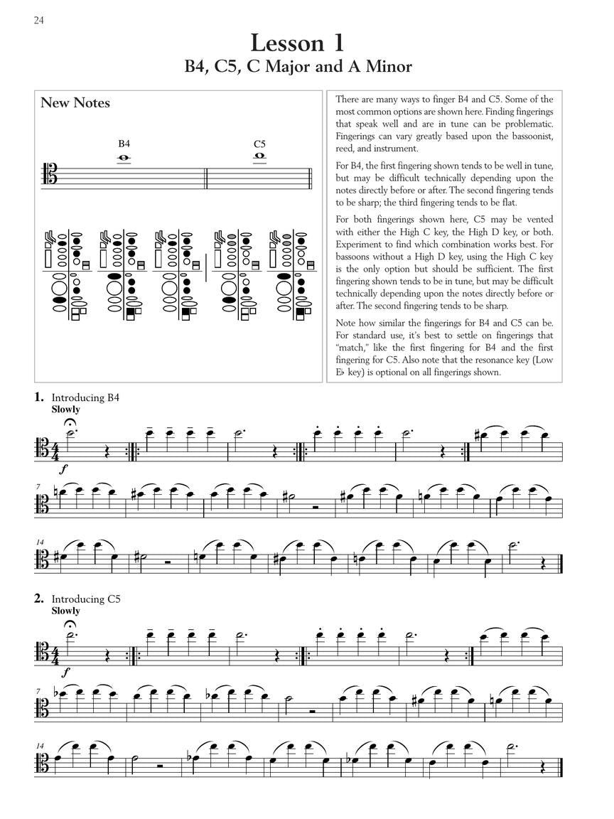 Weissenborn Method for Bassoon Book 2