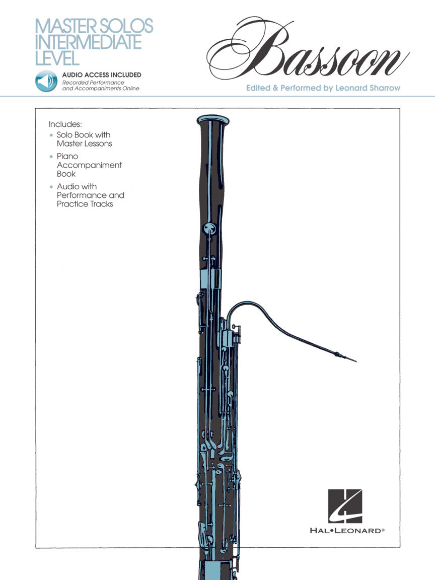 Master Solos Intermediate Level – Bassoon with Online Audio