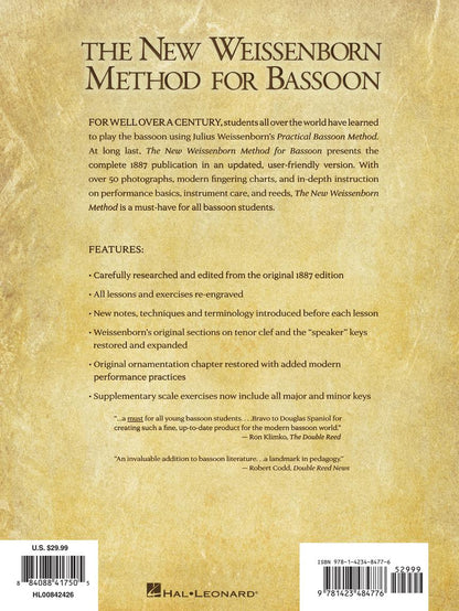 Weissenborn Method for Bassoon Book 1