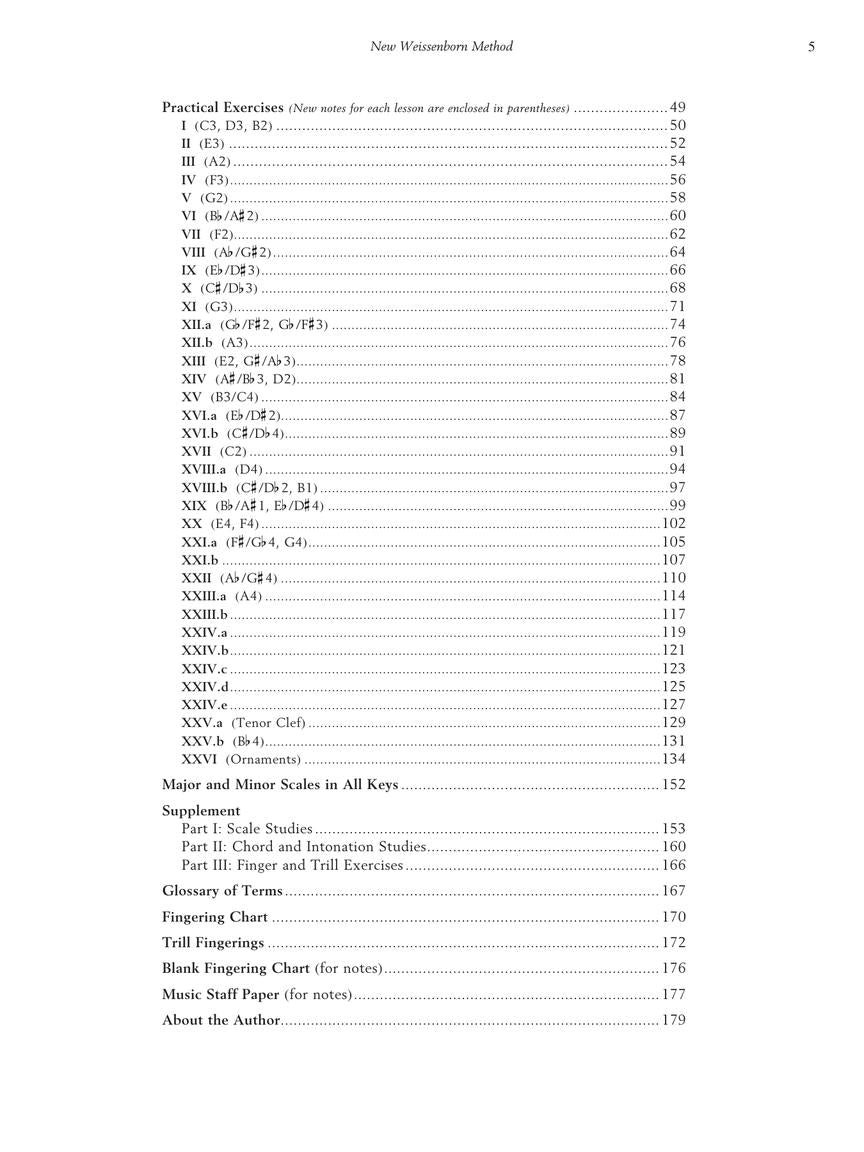 Weissenborn Method for Bassoon Book 1