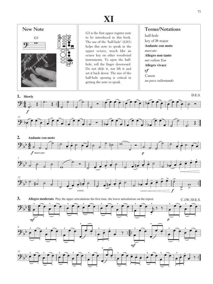 Weissenborn Method for Bassoon Book 1