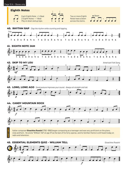 Essential Elements for Band Book 1 - Oboe Hal Leonard