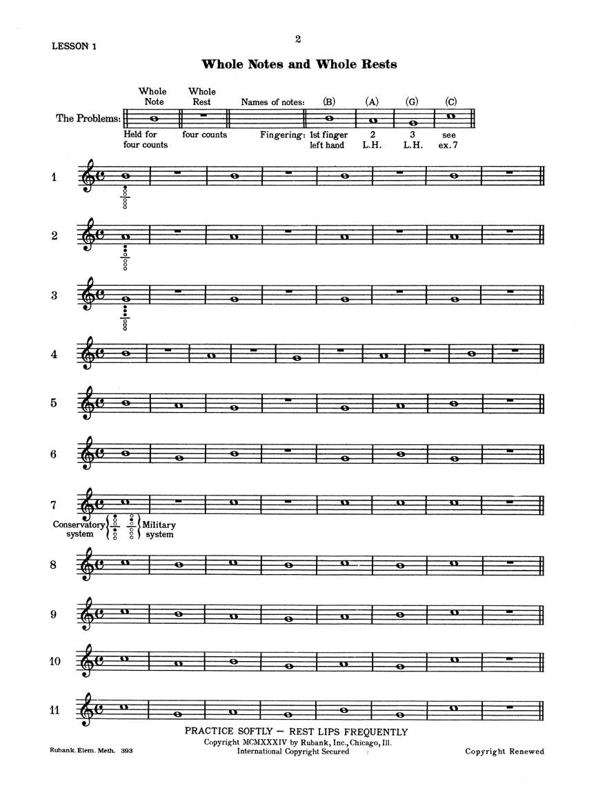 Rubank Elementary Method – Oboe