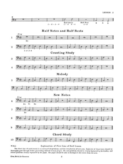 Rubank Elementary Method – Bassoon