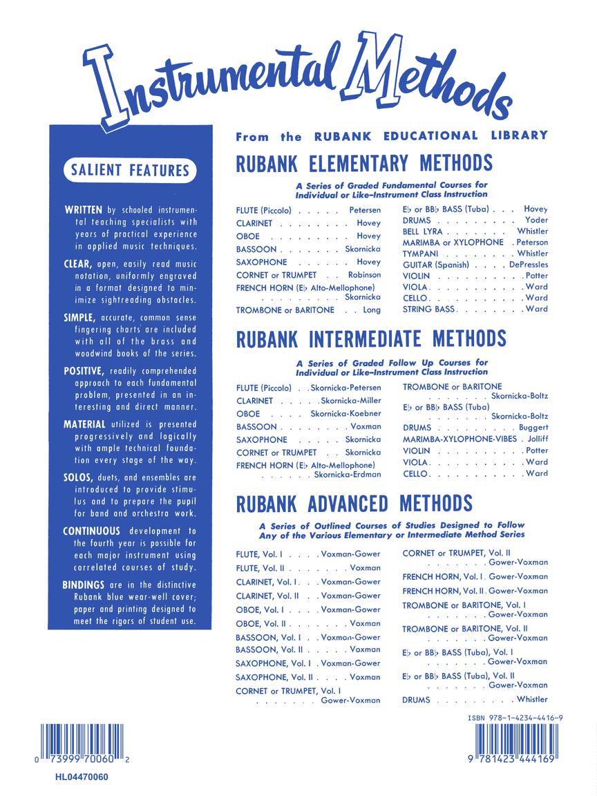 Rubank Elementary Method – Bassoon