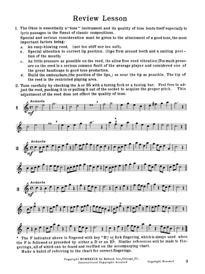 Rubank Intermediate Method – Oboe