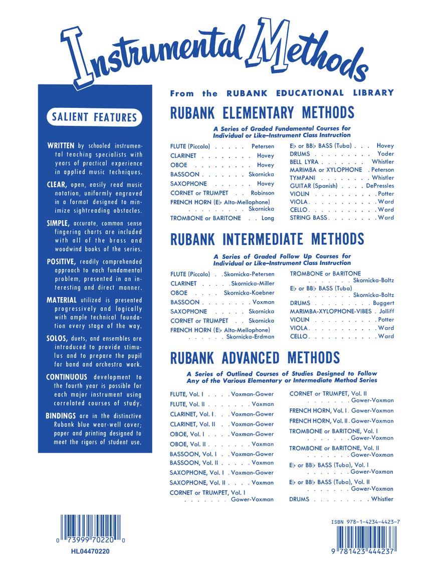 Rubank Intermediate Method – Oboe