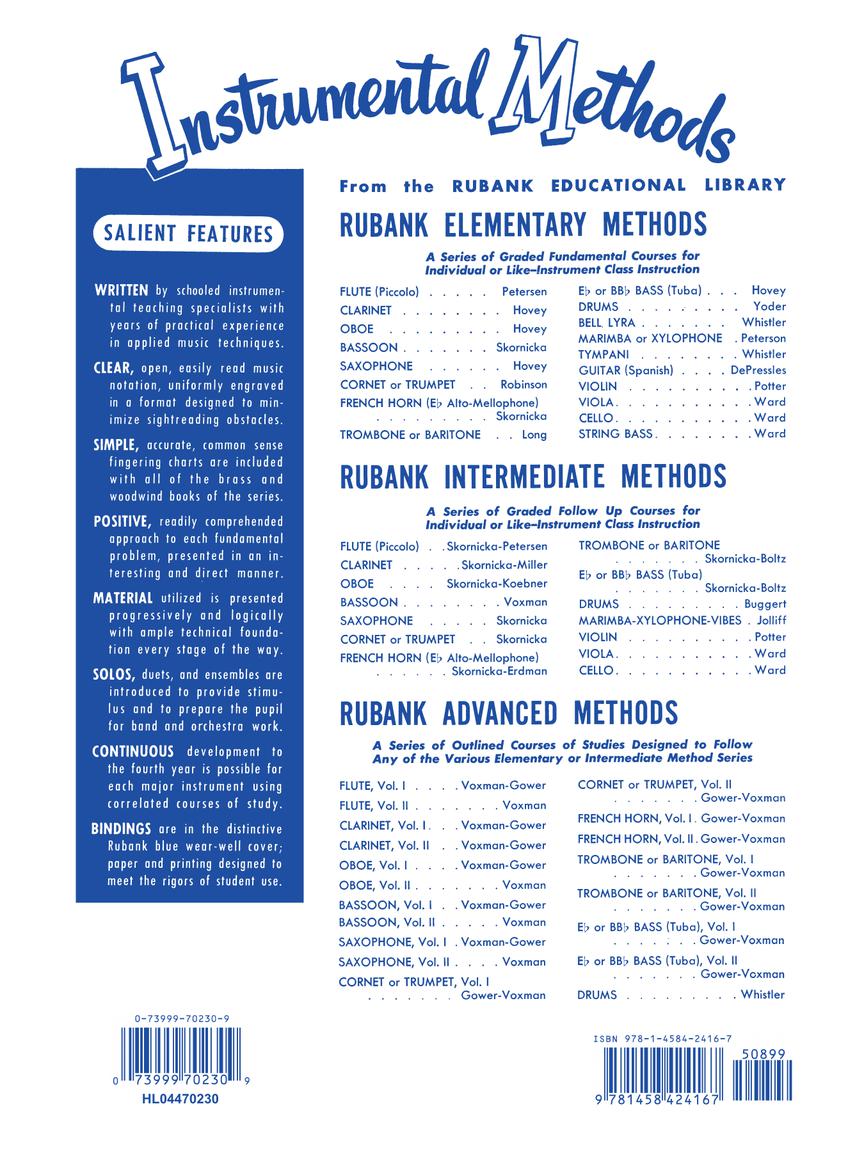 Rubank Intermediate Method – Bassoon
