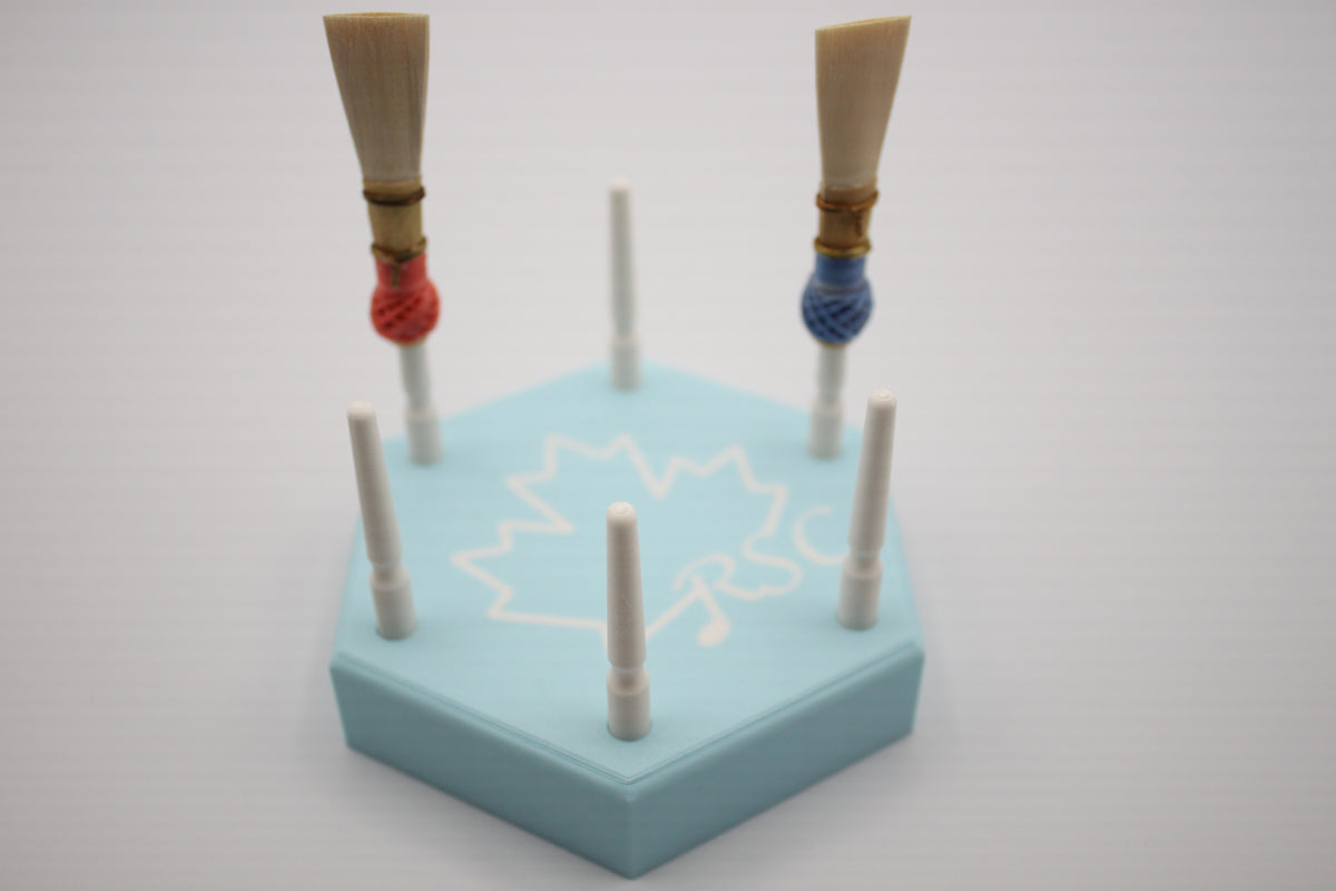 Custom Colour Bassoon Reed Drying Rack - Made in Canada Reed Supplies Canada Ltd.