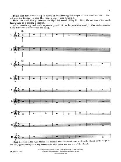 Gekeler Method for Oboe, Book 1 Alfred