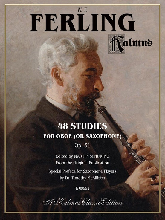 Ferling 48 Studies for Oboe, Kalmus Edition Alfred