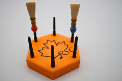 Custom Colour Bassoon Reed Drying Rack - Made in Canada Reed Supplies Canada Ltd.