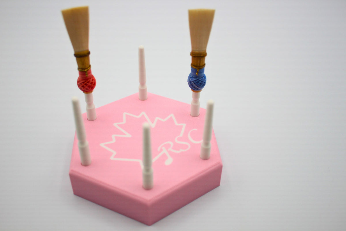 Custom Colour Bassoon Reed Drying Rack - Made in Canada Reed Supplies Canada Ltd.