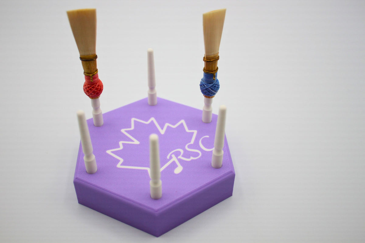 Custom Colour Bassoon Reed Drying Rack - Made in Canada Reed Supplies Canada Ltd.