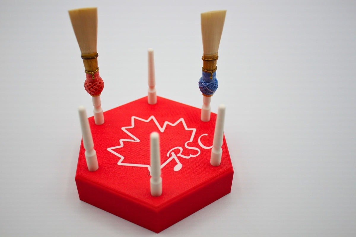 Custom Colour Bassoon Reed Drying Rack - Made in Canada Reed Supplies Canada Ltd.