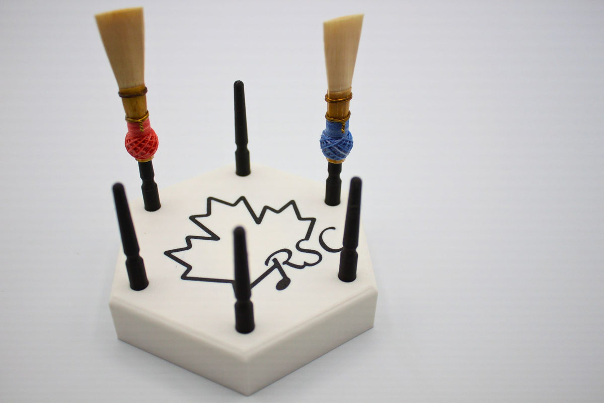Custom Colour Bassoon Reed Drying Rack - Made in Canada Reed Supplies Canada Ltd.