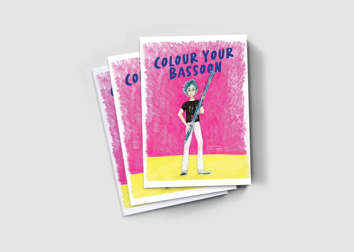 Colour Your Bassoon by Nadina Mackie Reed Supplies Canada