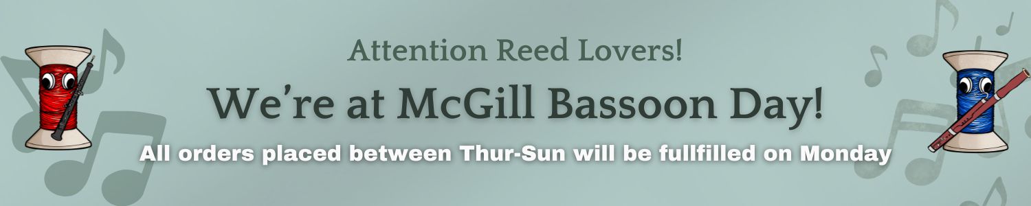 We're at McGill Bassoon Day