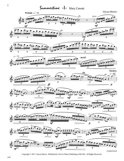 Morris: Collision Etudes for Unaccompanied Oboe Trevco