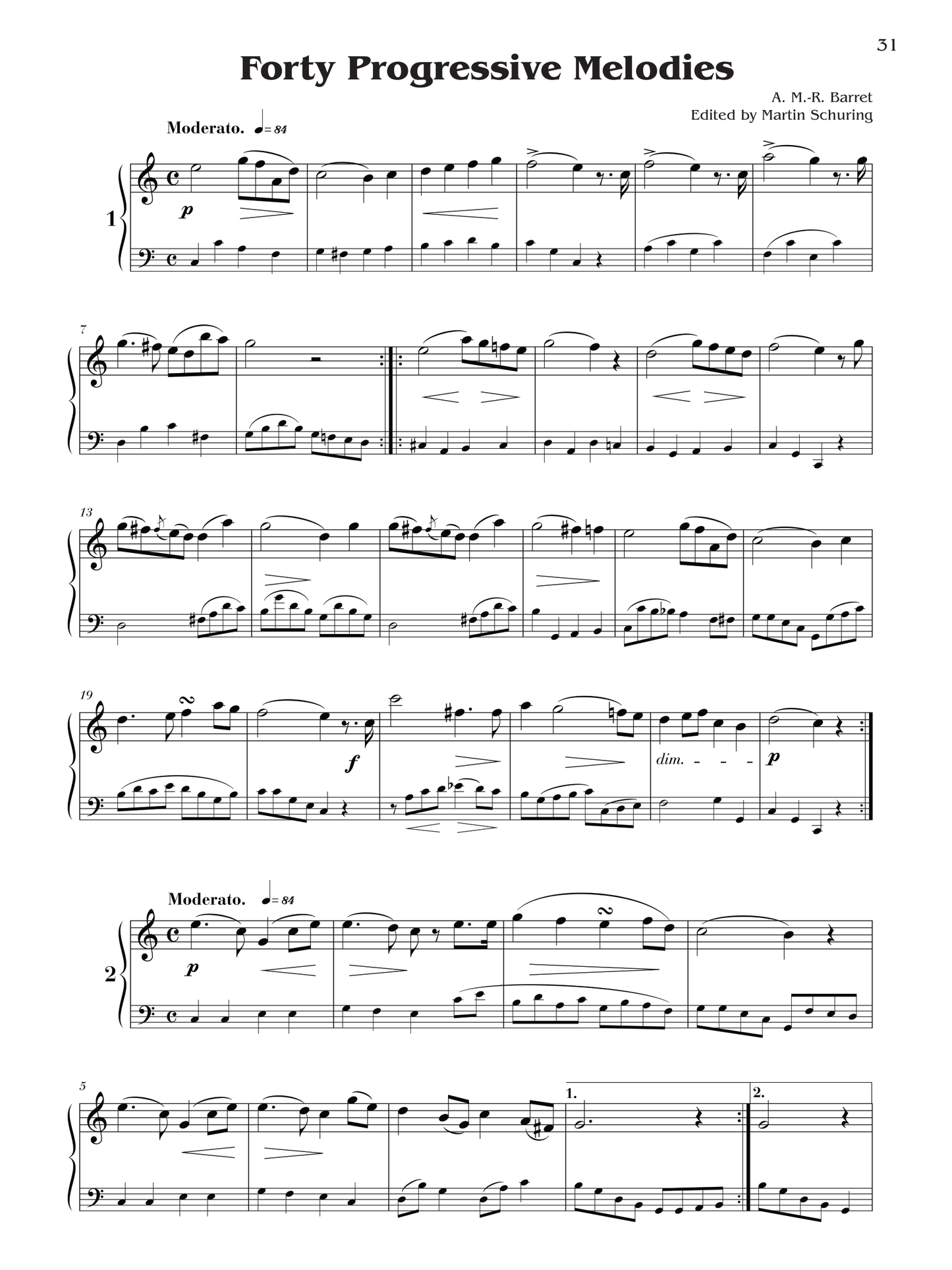 Barret Oboe Method (Revised), Kalmus Edition, Spiral Bound Alfred