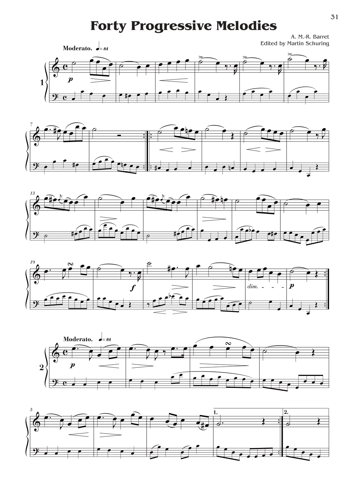 Barret Oboe Method (Revised), Kalmus Edition, Spiral Bound Alfred