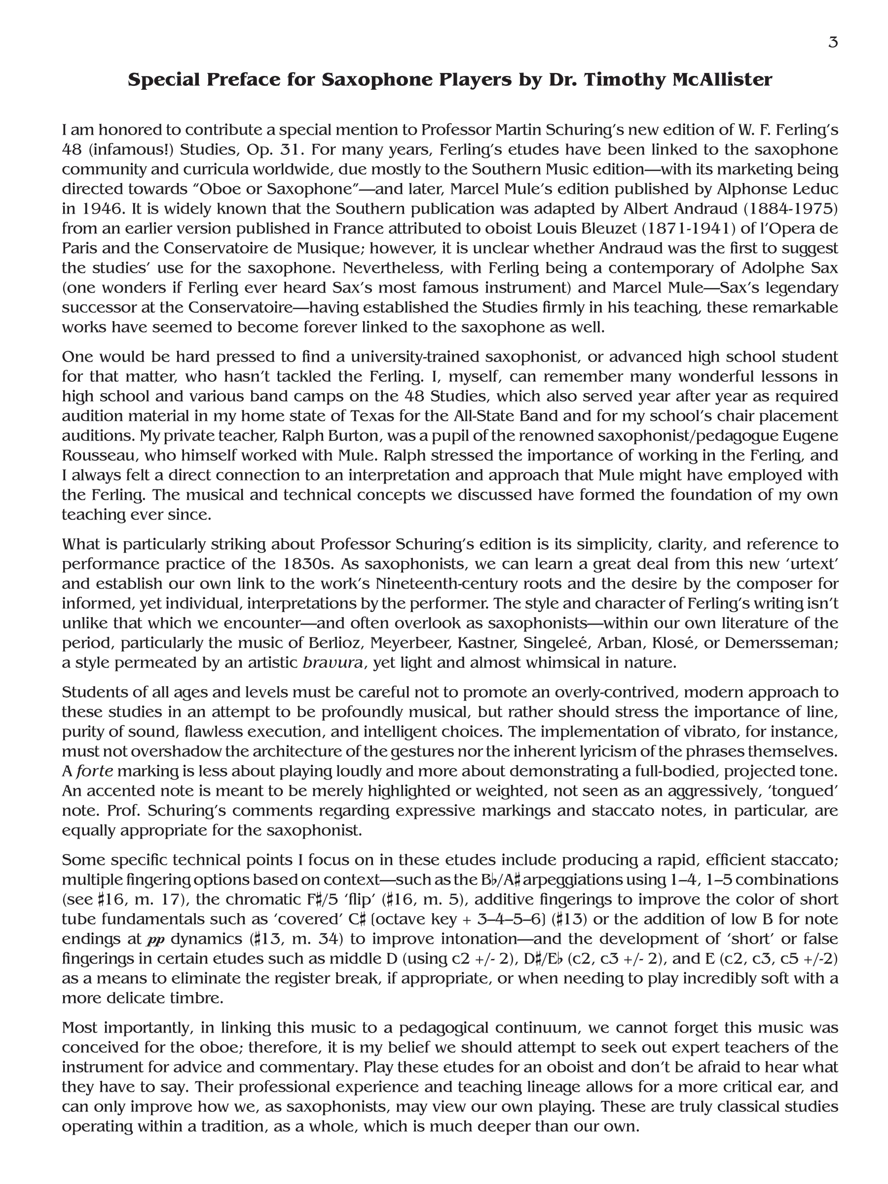 Ferling 48 Studies for Oboe, Kalmus Edition Alfred